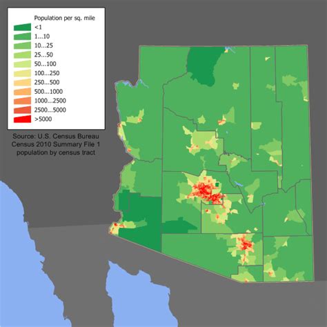 En el 2006, <strong>Arizona</strong> incremento su porcentaje de población en un 3. . Poblacion arizona